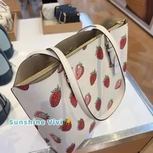 Coach | Bags | Nwt Coach Mollie Tote Bag With Strawberry